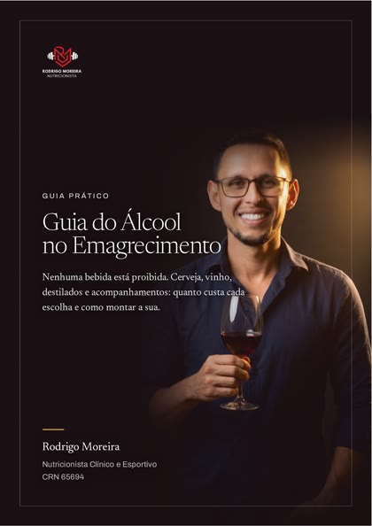 Capa do e-book Guia do Álcool no Emagrecimento