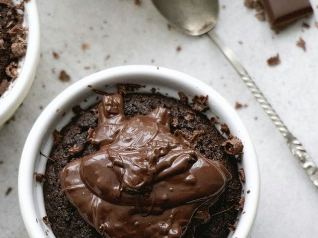 Bolo de caneca de cacau